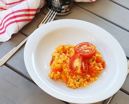 risotto met tomaat en paprika risotto met tomaat en paprika