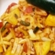 plantaardige aardappel curry