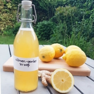 citroen gember siroop