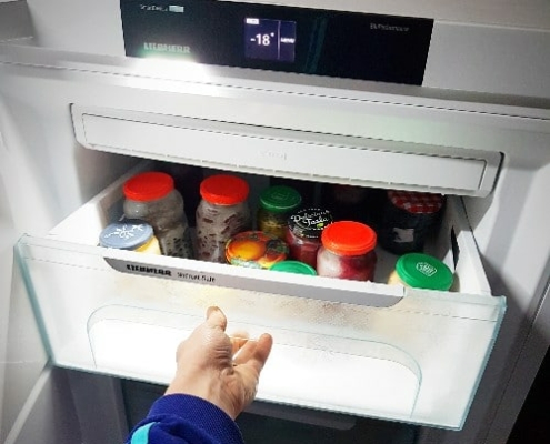 glazen potten in de vriezer gebruiken