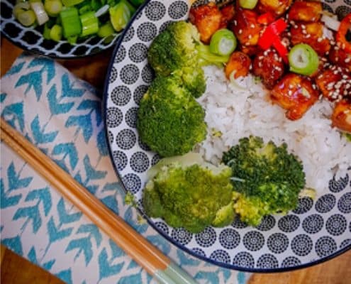 Tofu teriyaki