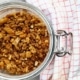 Zelfgemaakte pangrattato van oud brood